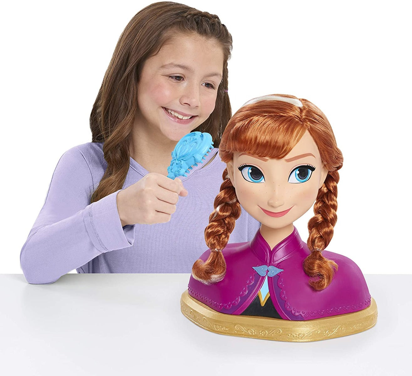 Buy Disney Frozen Deluxe Styling Head-Anna | Yallatoys.com