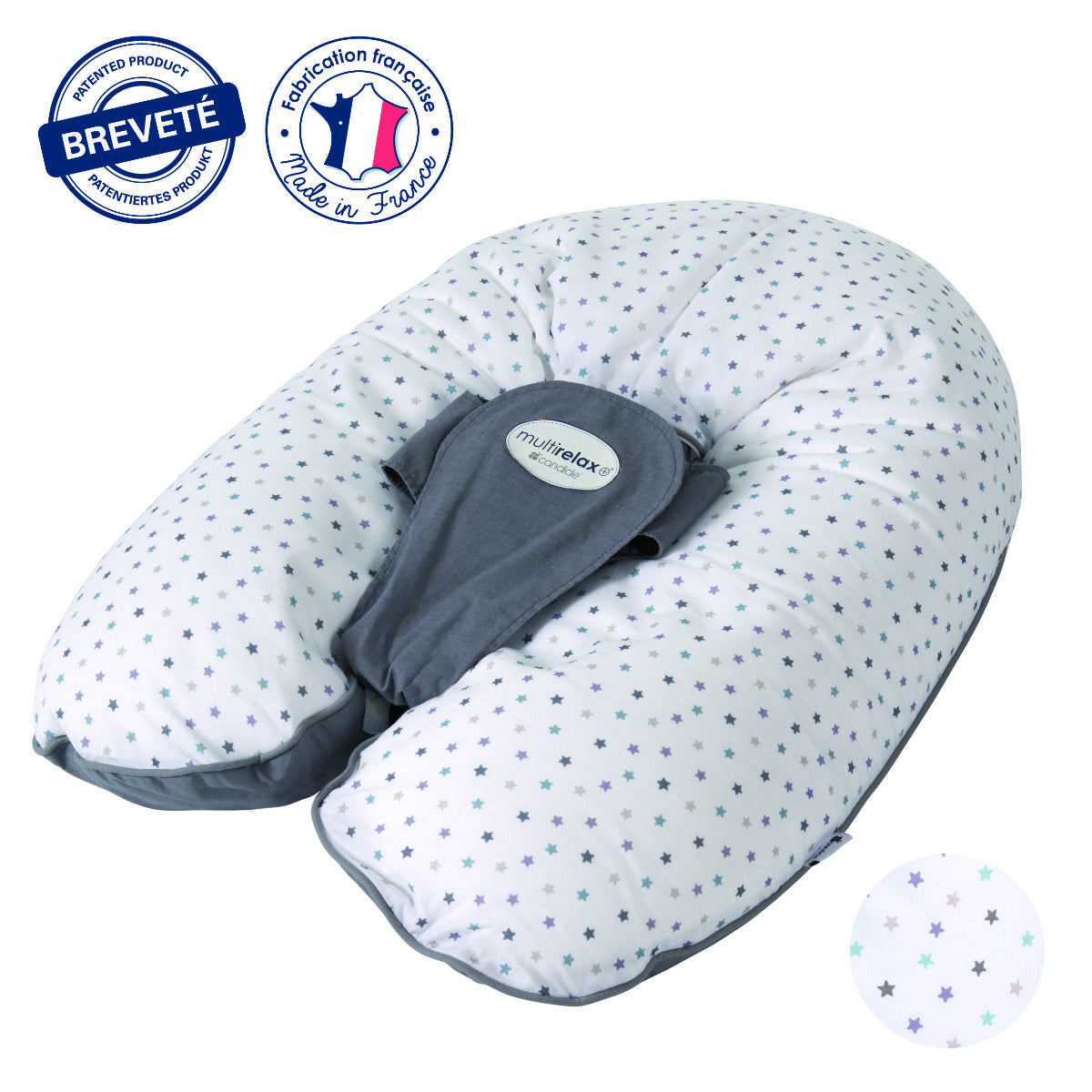 Candide Multirelax Polycotton 3 in 1 Pillow Candide Yallatoys