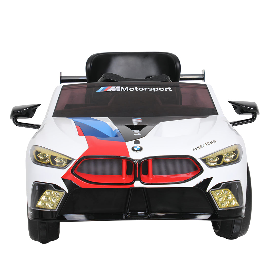 Buy Rollplay BMW M8 GTE Racing, 12V, RC, White | Yallatoys.com