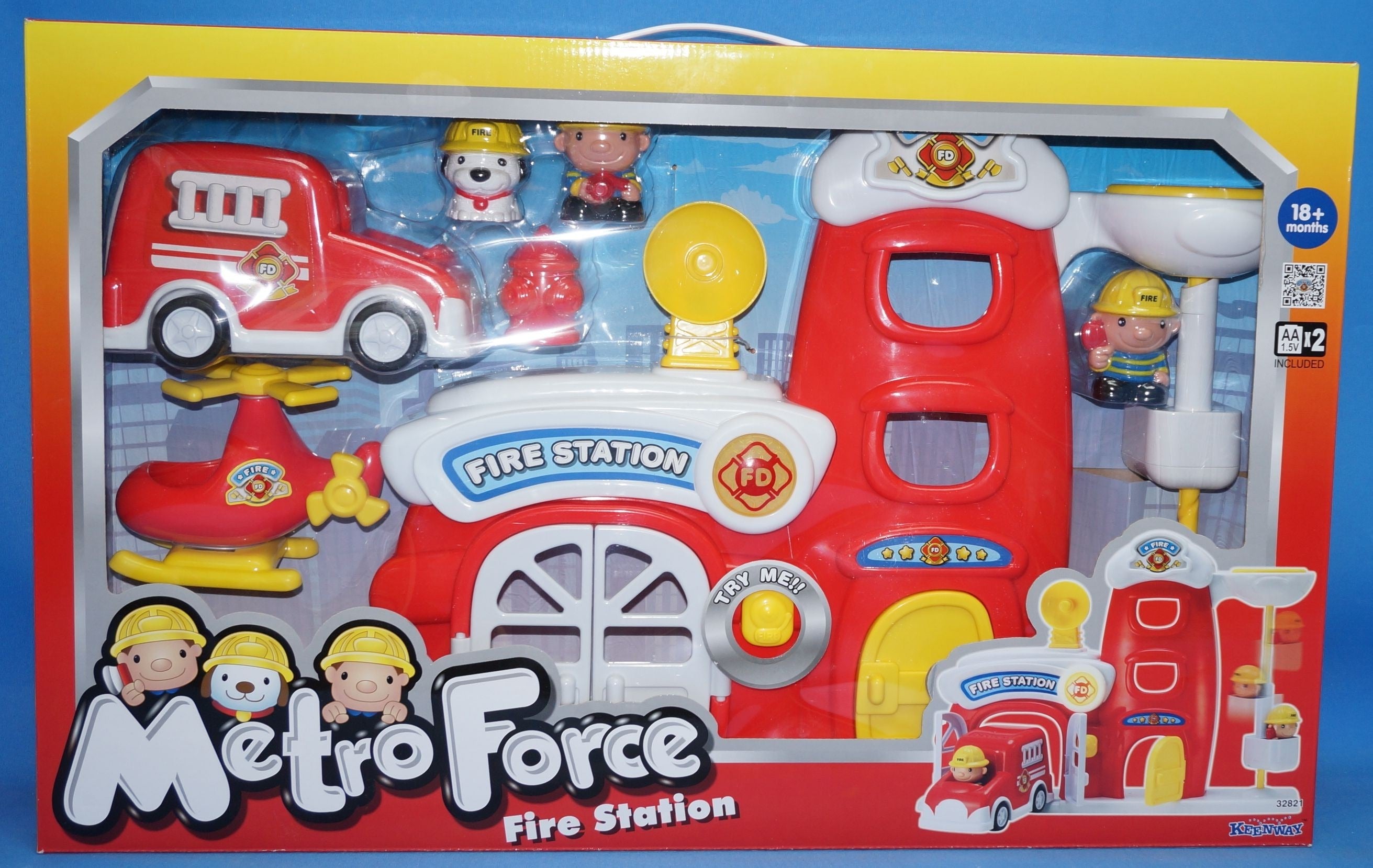 Buy Keenway Fire Station | Yallatoys.com