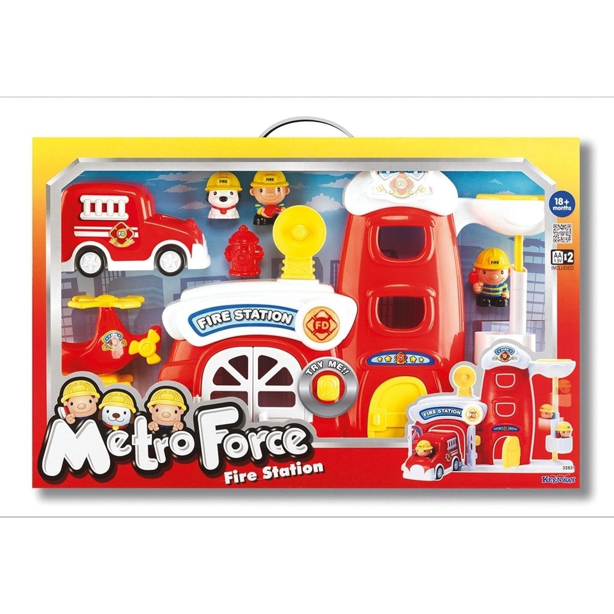 Buy Keenway Fire Station | Yallatoys.com