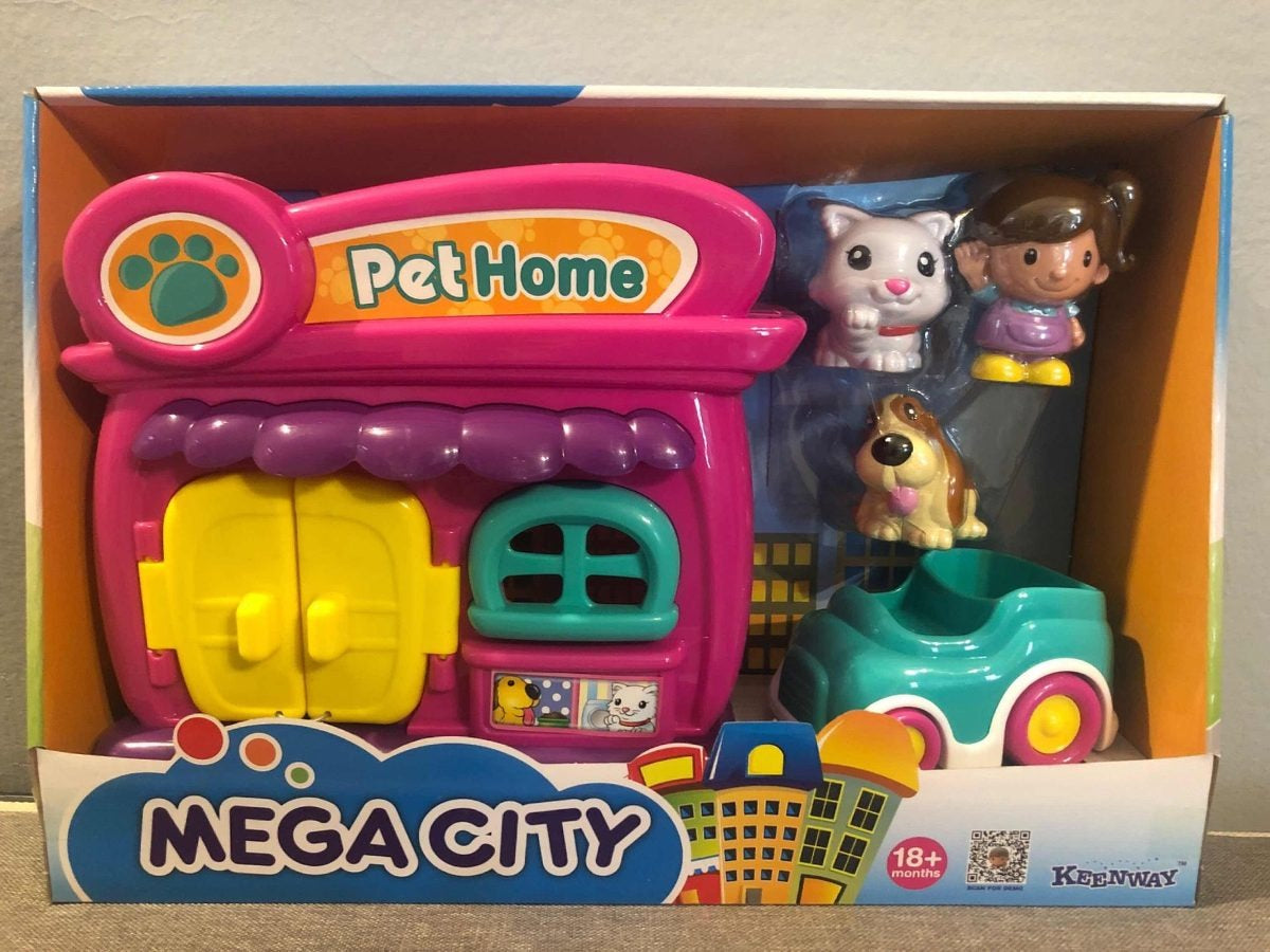 Buy Keenway Pet Shop Mega City Play Set | Yallatoys.com