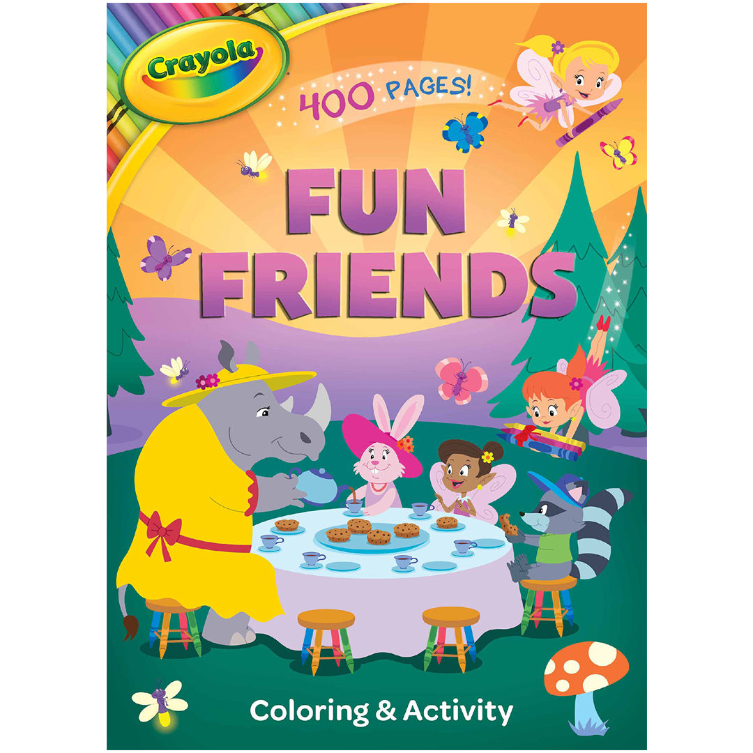 Buy Alligator Crayola Fun Friends Coloring & Activity | Yallatoys.com