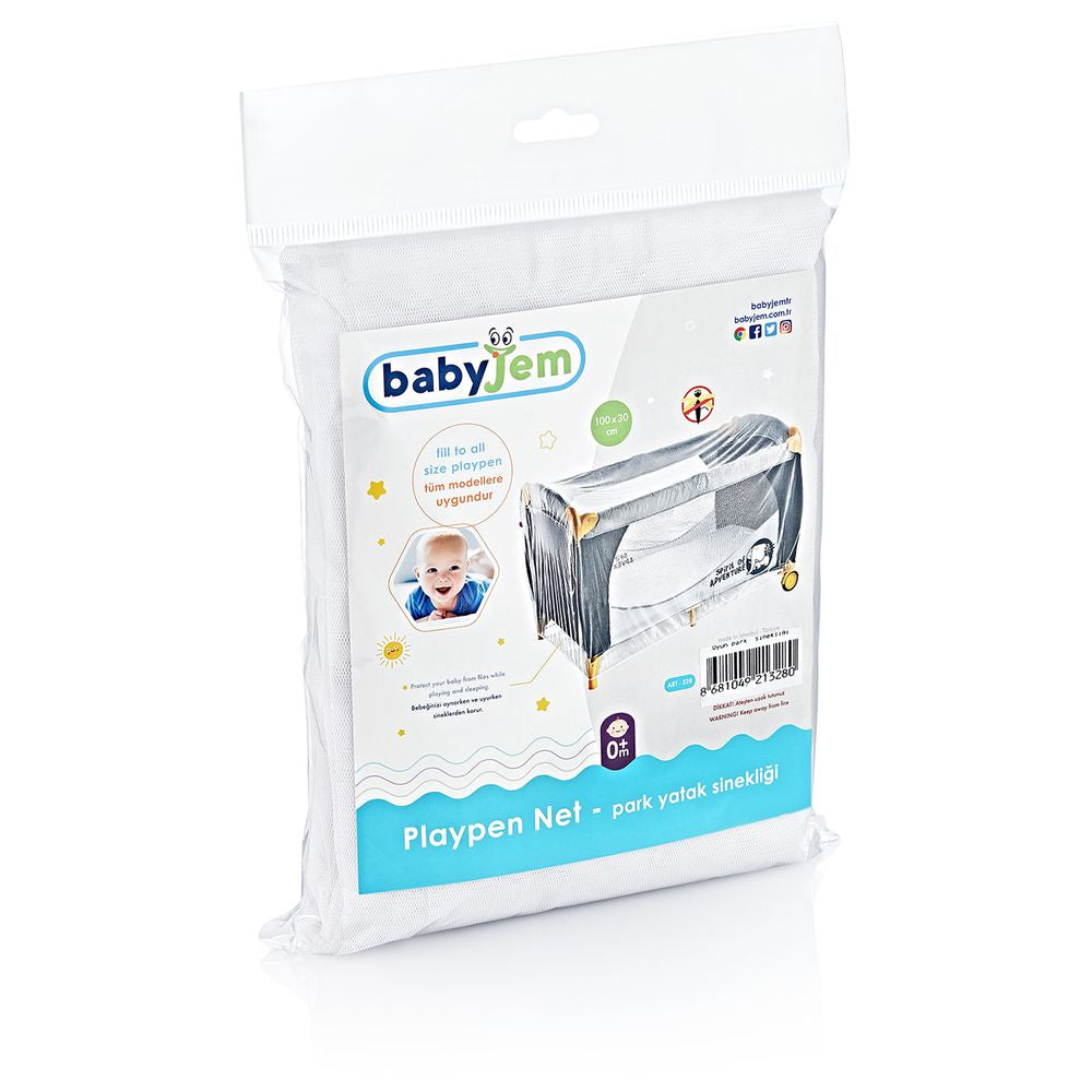 Babyjem Insect Net For Bed 56X165 Cm Babyjem Yallatoys