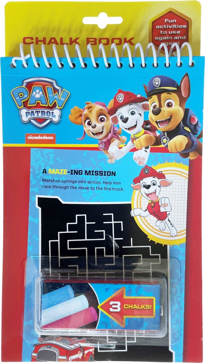 Buy Alligator Paw Patrol Chalk Book | Yallatoys.com