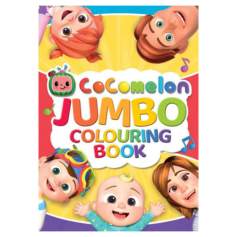 Buy Alligator Cocomelon Jumbo Colouring Book | Yallatoys.com