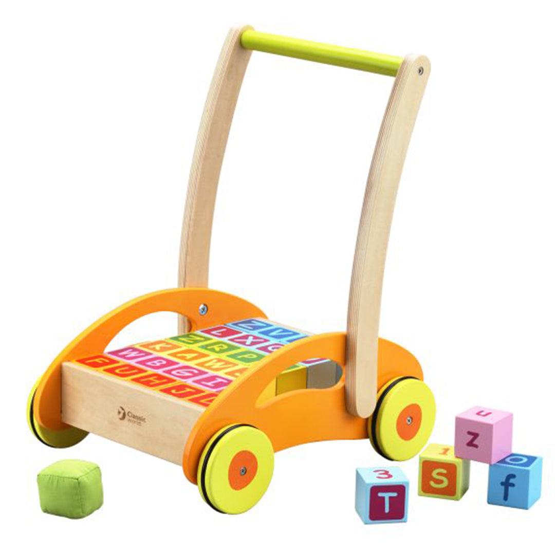 Buy Classic World Baby Walker With Blocks | Yallatoys.com