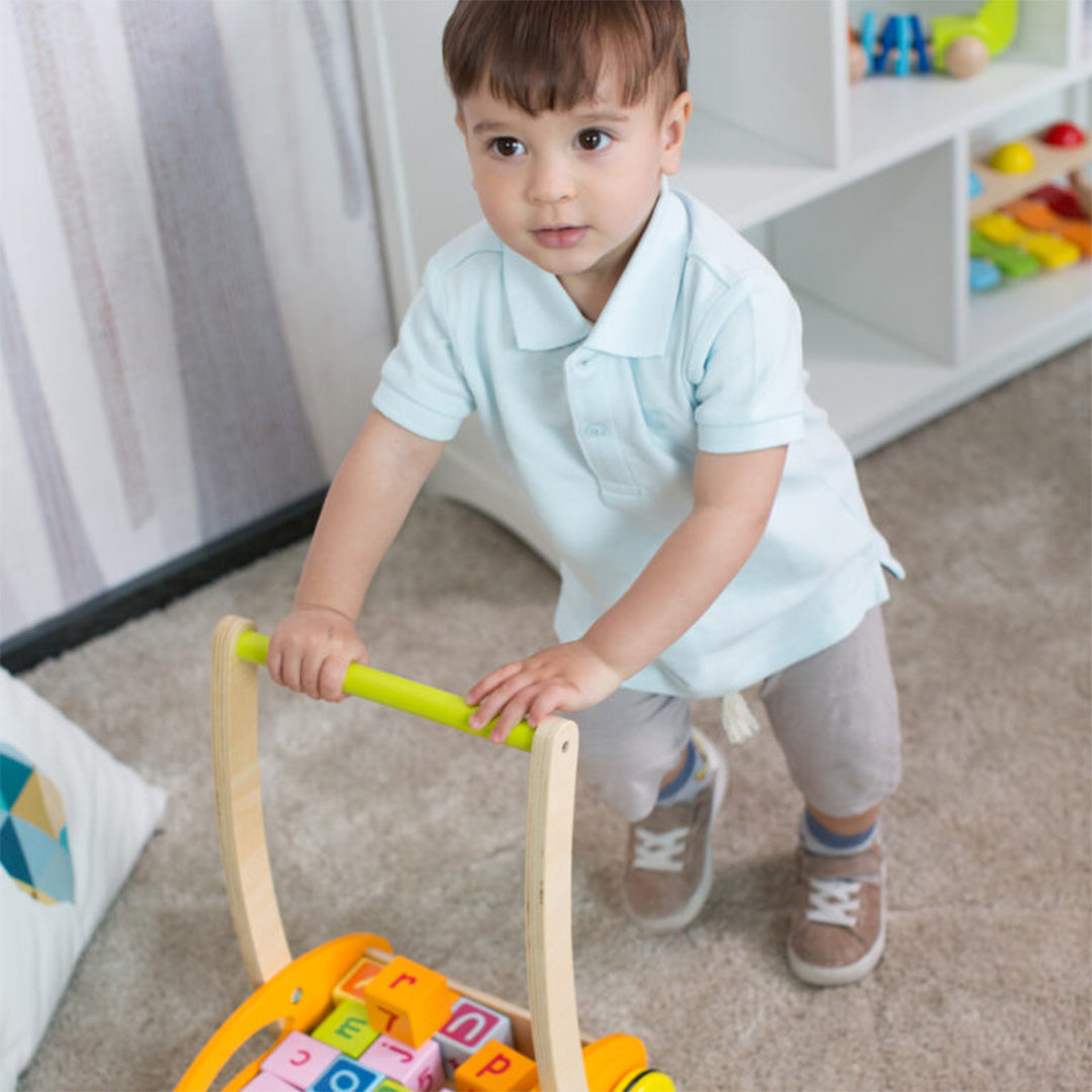 Buy Classic World Baby Walker With Blocks | Yallatoys.com