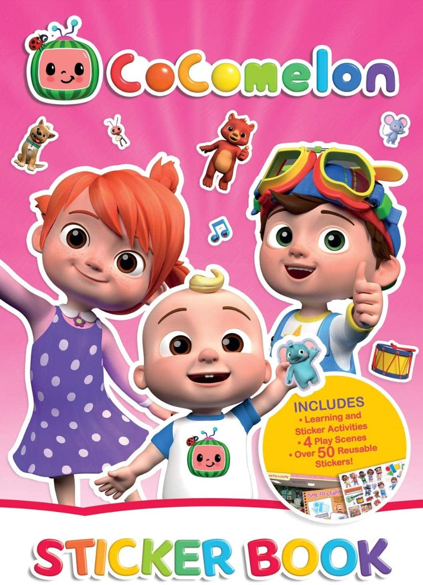 Buy Alligator Cocomelon Sticker Book | Yallatoys.com