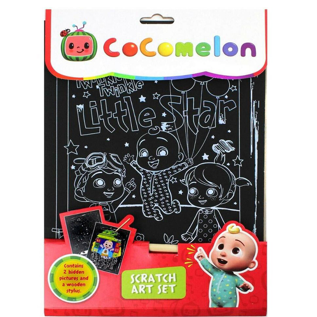 Buy Alligator Cocomelon Scratch Art Set | Yallatoys.com