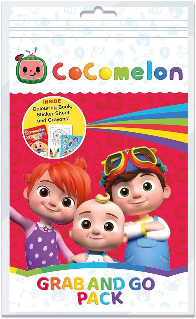 Buy Alligator Cocomelon Grab and Go Colouring Pack | Yallatoys.com