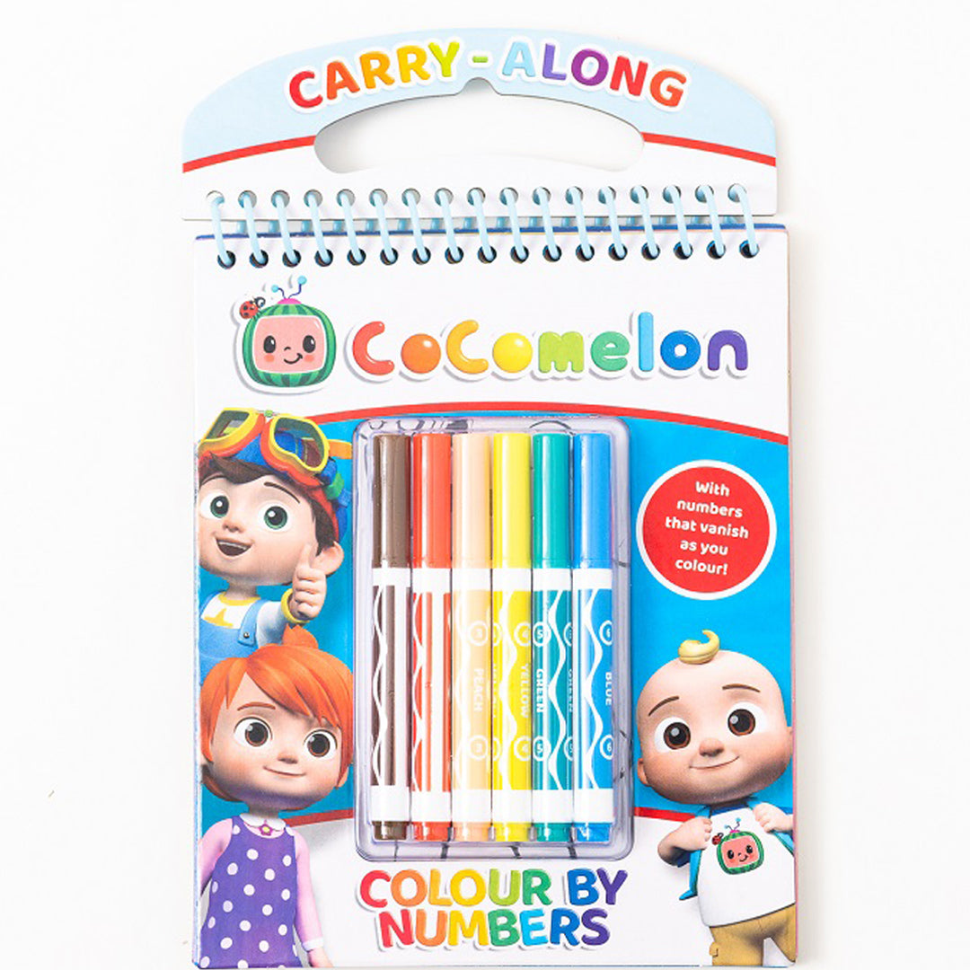 Buy Alligator Cocomelon Colour By Numbers | Yallatoys.com