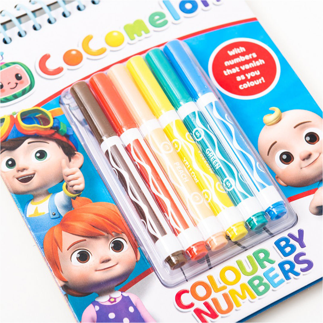 Buy Alligator Cocomelon Colour By Numbers | Yallatoys.com