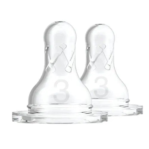 Dr.Browns Level 3 Silicone Narrow Nipple  2 Pack Dr Browns Yallatoys
