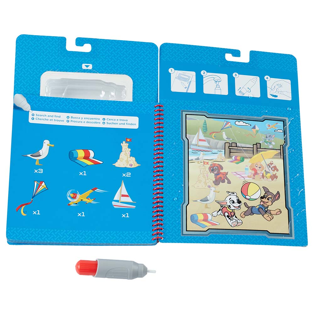 Buy Melissa & Doug Paw Patrol Chase Water Reveal Travel Book Activity Pad | Yallatoys.com