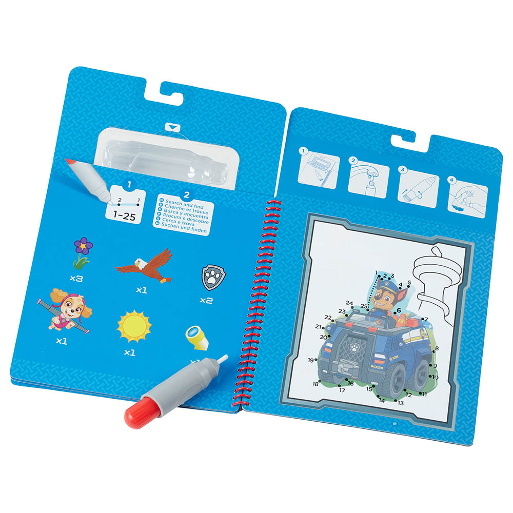 Buy Melissa & Doug Paw Patrol Chase Water Reveal Travel Book Activity Pad | Yallatoys.com