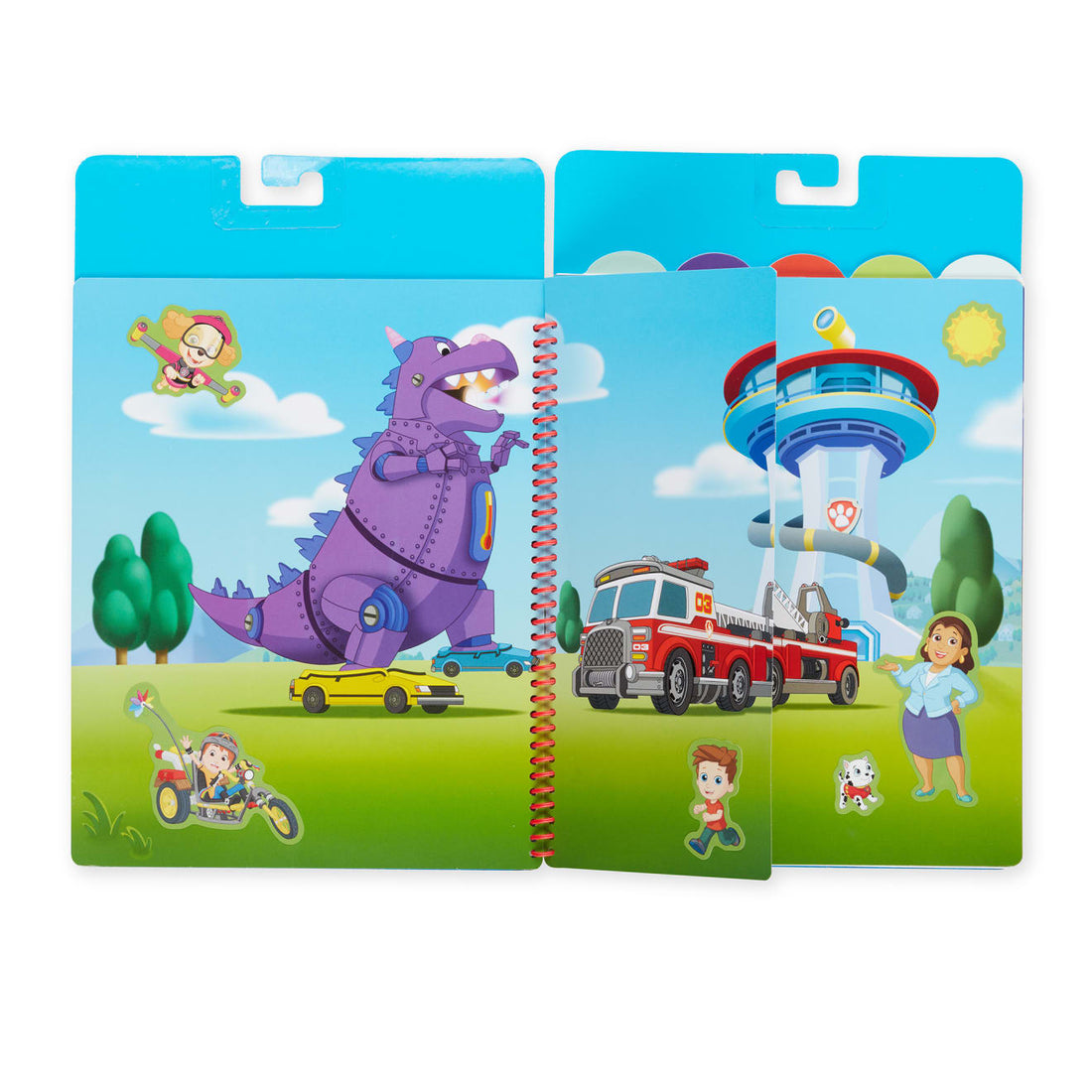 Buy Melissa & Doug Paw Patrol Restickable Stickers Flip Flap Pad Book Ultimate Rescue | Yallatoys.com