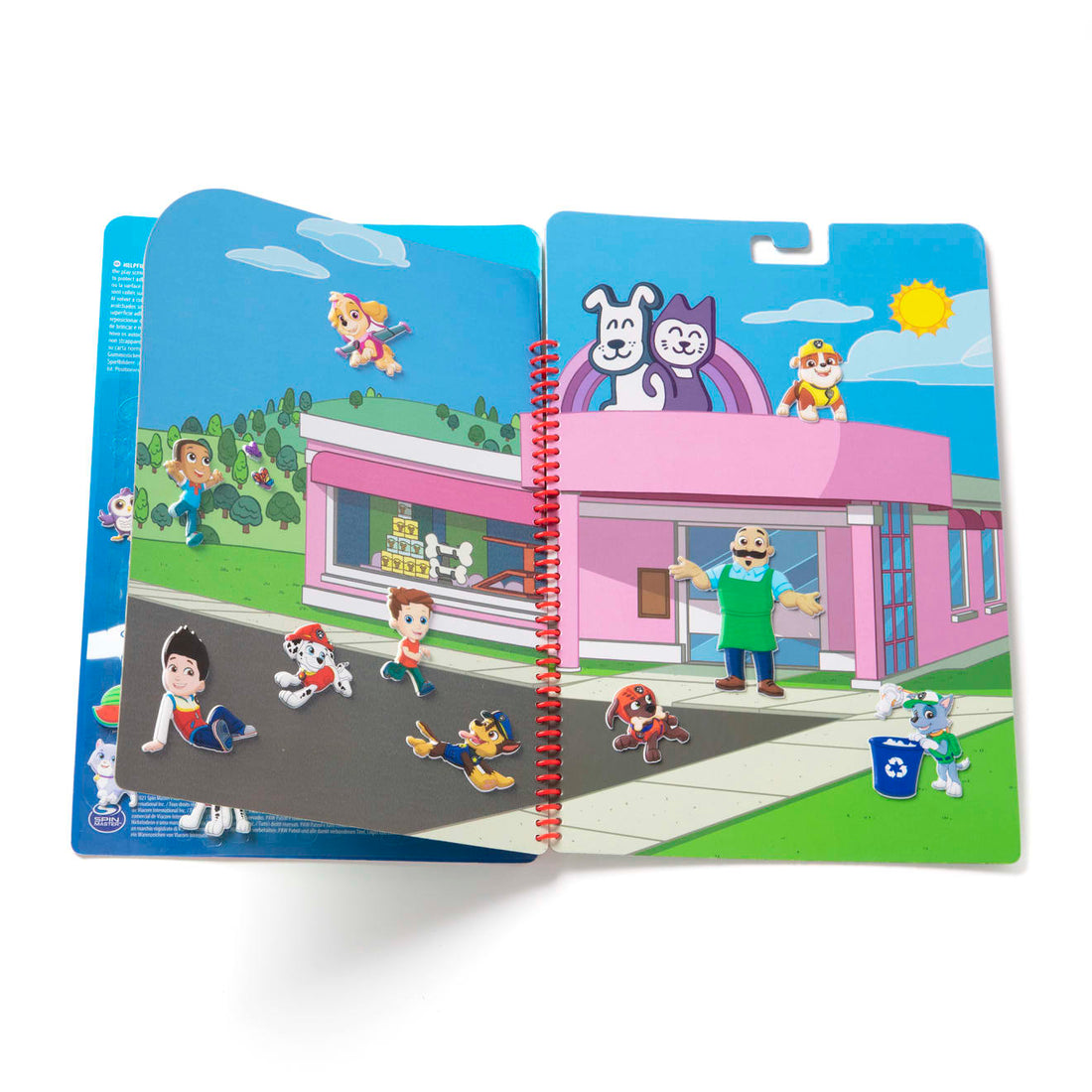 Buy Melissa & Doug Paw Patrol Puffy Sticker Book Adventure Bay | Yallatoys.com
