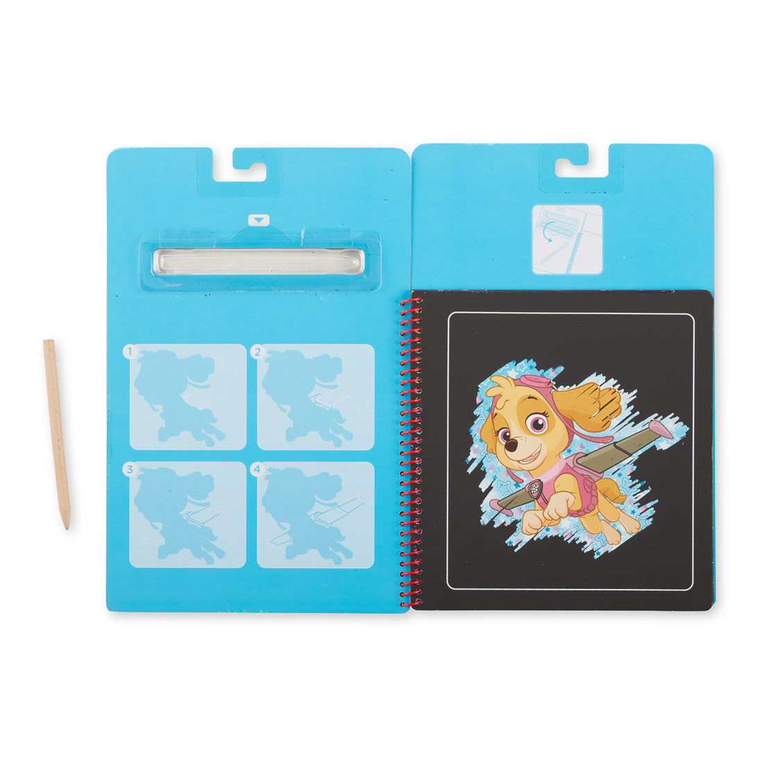 Buy Melissa & Doug Paw Patrol Scratch Art Pad Skye | Yallatoys.com