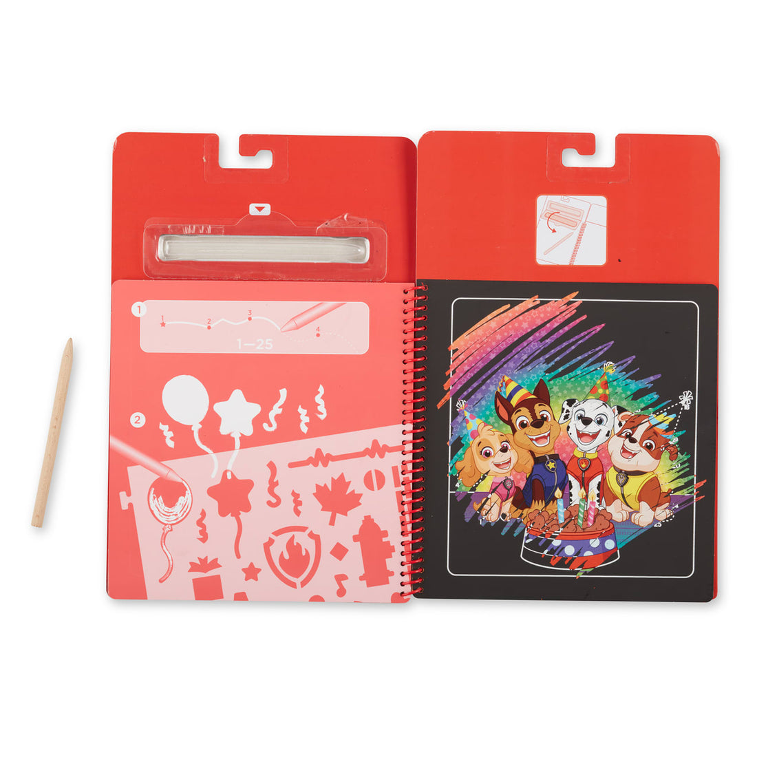 Buy Melissa & Doug Paw Patrol Scratch Art Pad Marshall | Yallatoys.com