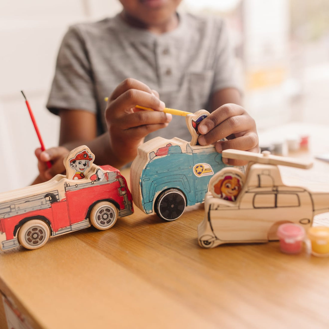 Buy Melissa & Doug Paw Patrol Craft Kit Vehicles Colouring | Yallatoys.com