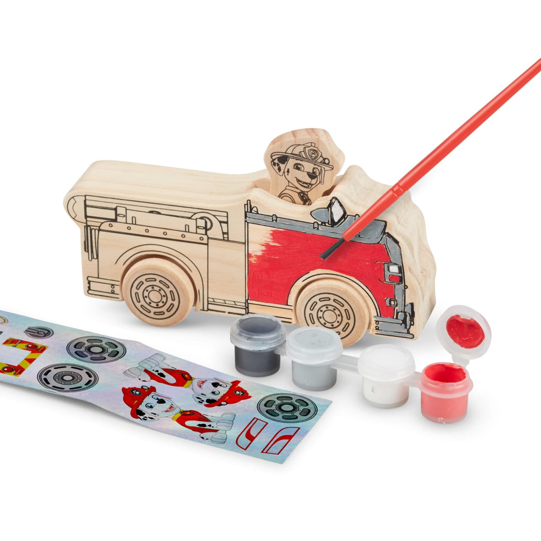 Buy Melissa & Doug Paw Patrol Craft Kit Vehicles Colouring | Yallatoys.com
