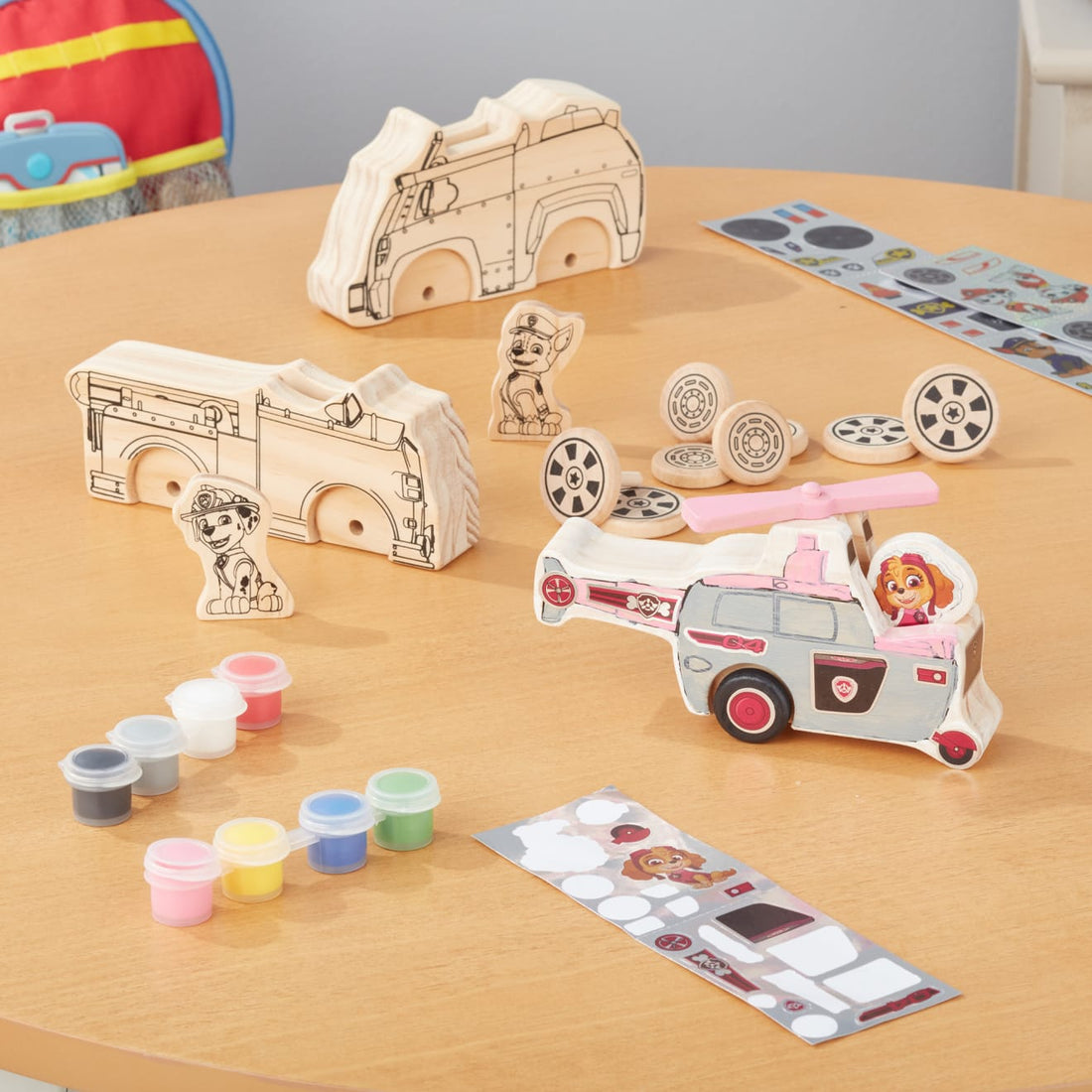 Buy Melissa & Doug Paw Patrol Craft Kit Vehicles Colouring | Yallatoys.com