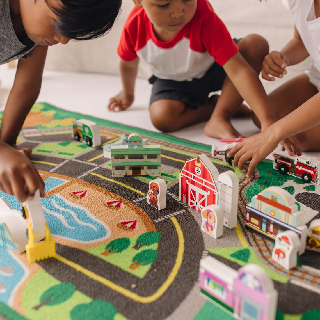 Buy Melissa & Doug Paw Patrol Activity Rug Playmat Adventure Bay | Yallatoys.com