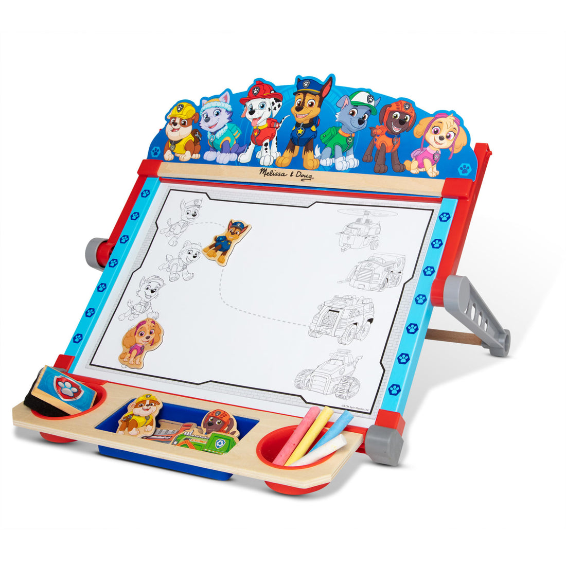 Buy Melissa & Doug Paw Patrol Tabletop Art Center | Yallatoys.com