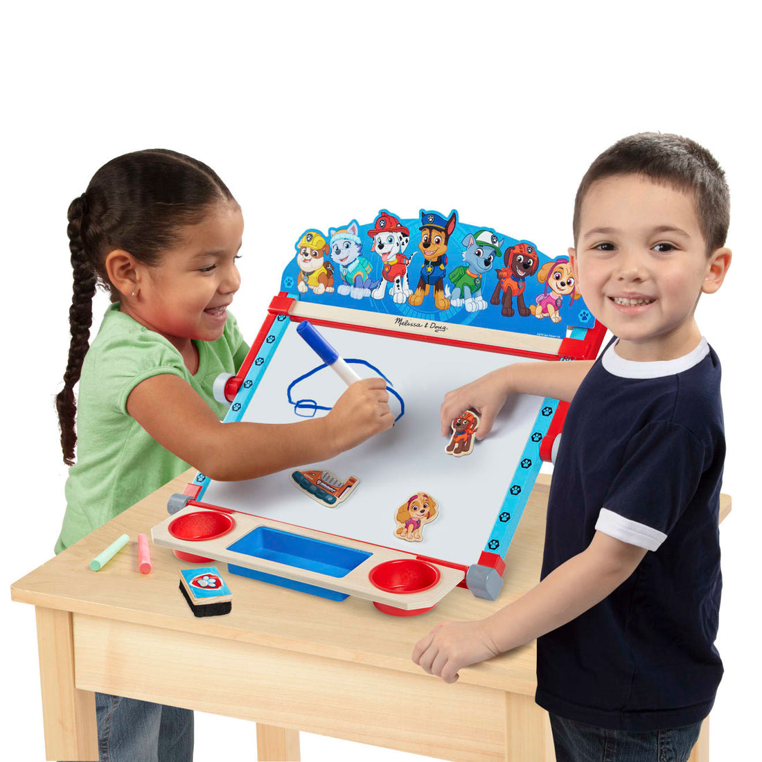 Buy Melissa & Doug Paw Patrol Tabletop Art Center | Yallatoys.com
