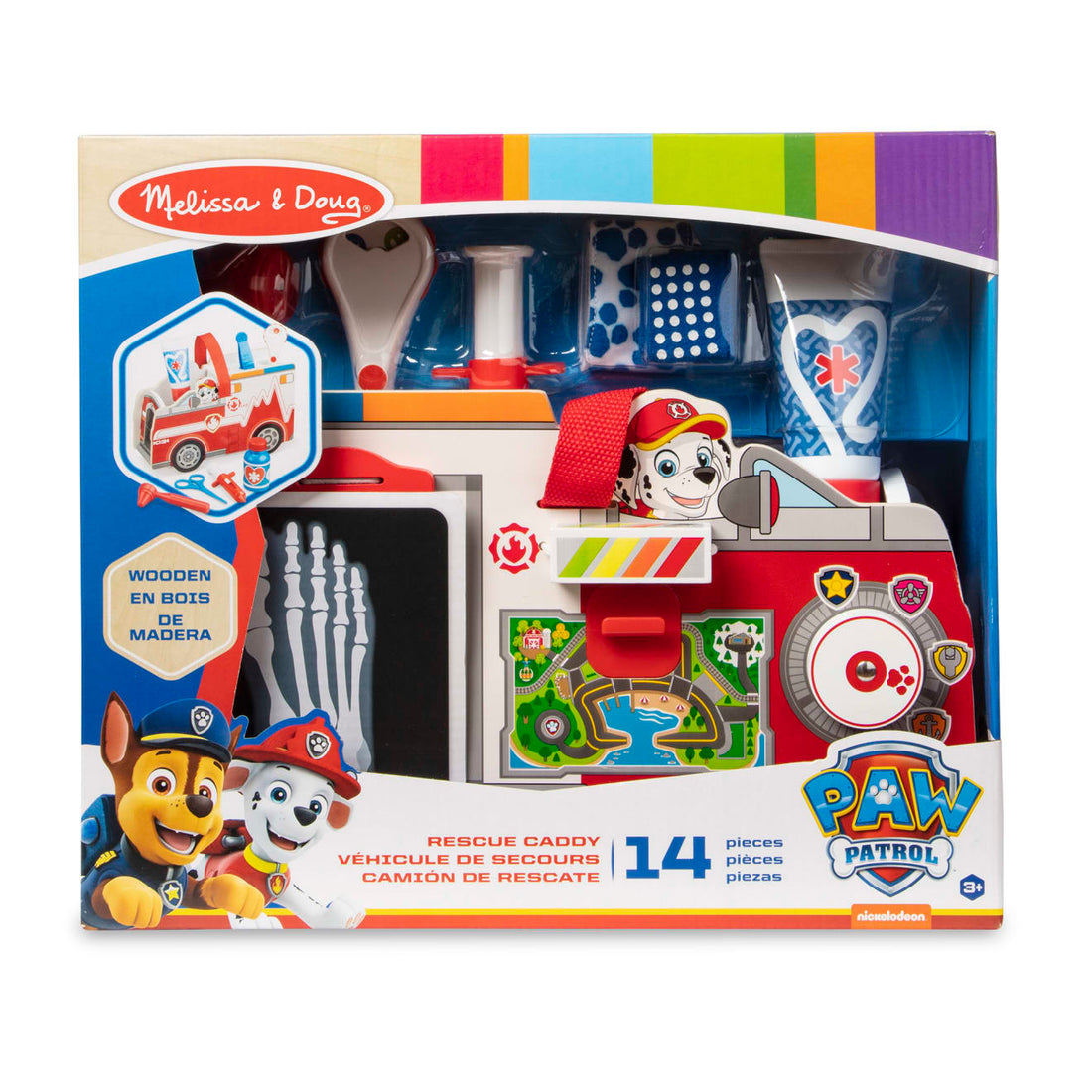 Buy Melissa & Doug Paw Patrol Marshall's Wooden Rescue Caddy | Yallatoys.com