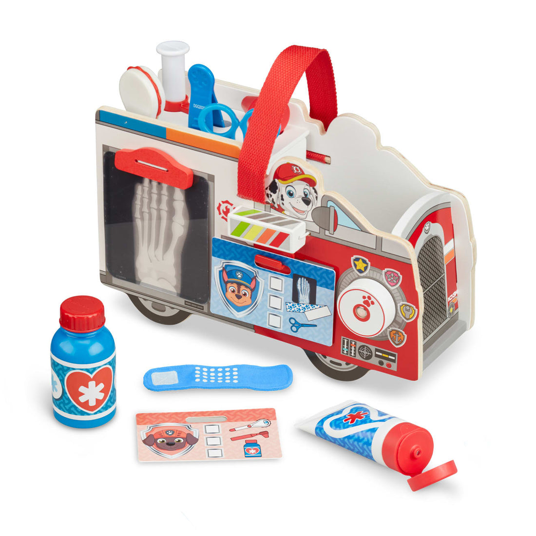 Buy Melissa & Doug Paw Patrol Marshall's Wooden Rescue Caddy | Yallatoys.com