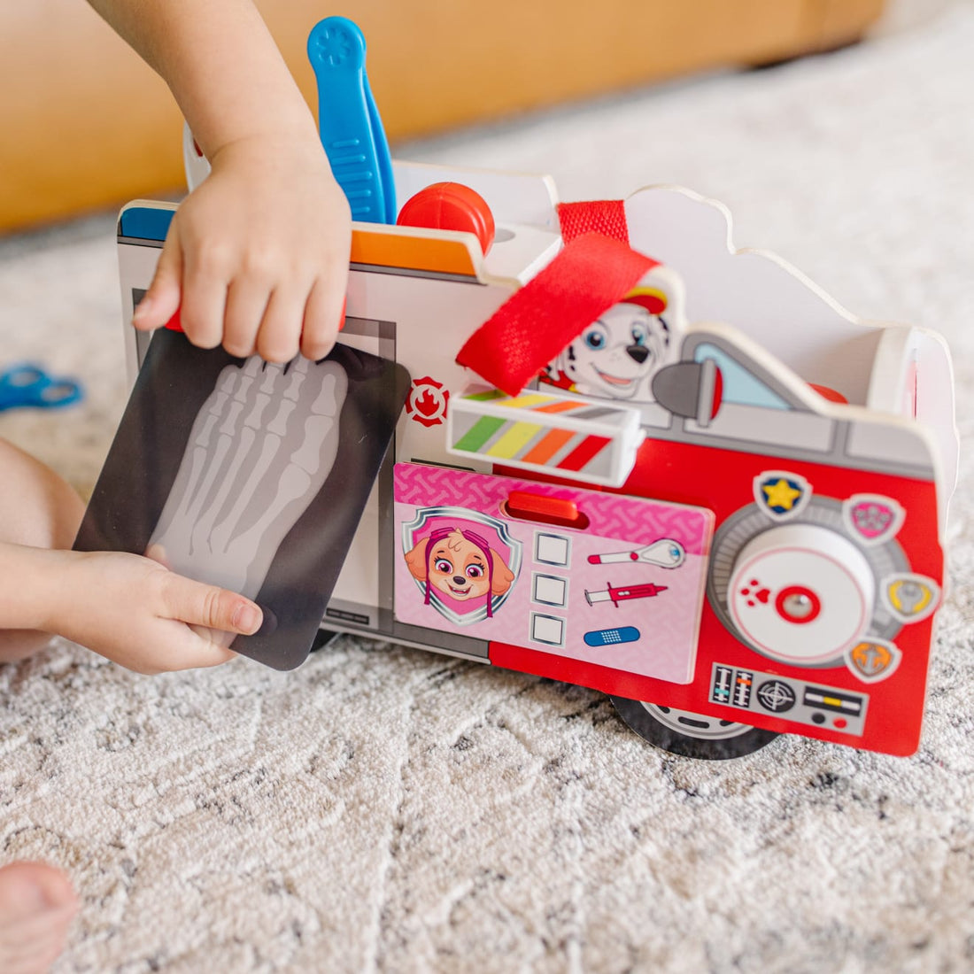 Buy Melissa & Doug Paw Patrol Marshall's Wooden Rescue Caddy | Yallatoys.com