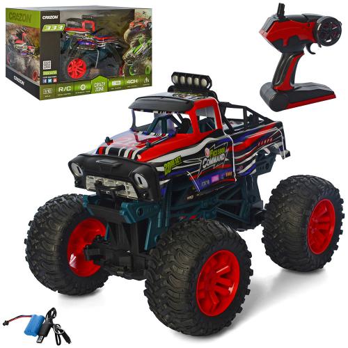 Buy Crazon s600 command 1:8 scale crazy zone off road vehicle with oversized tyres | Yallatoys.com