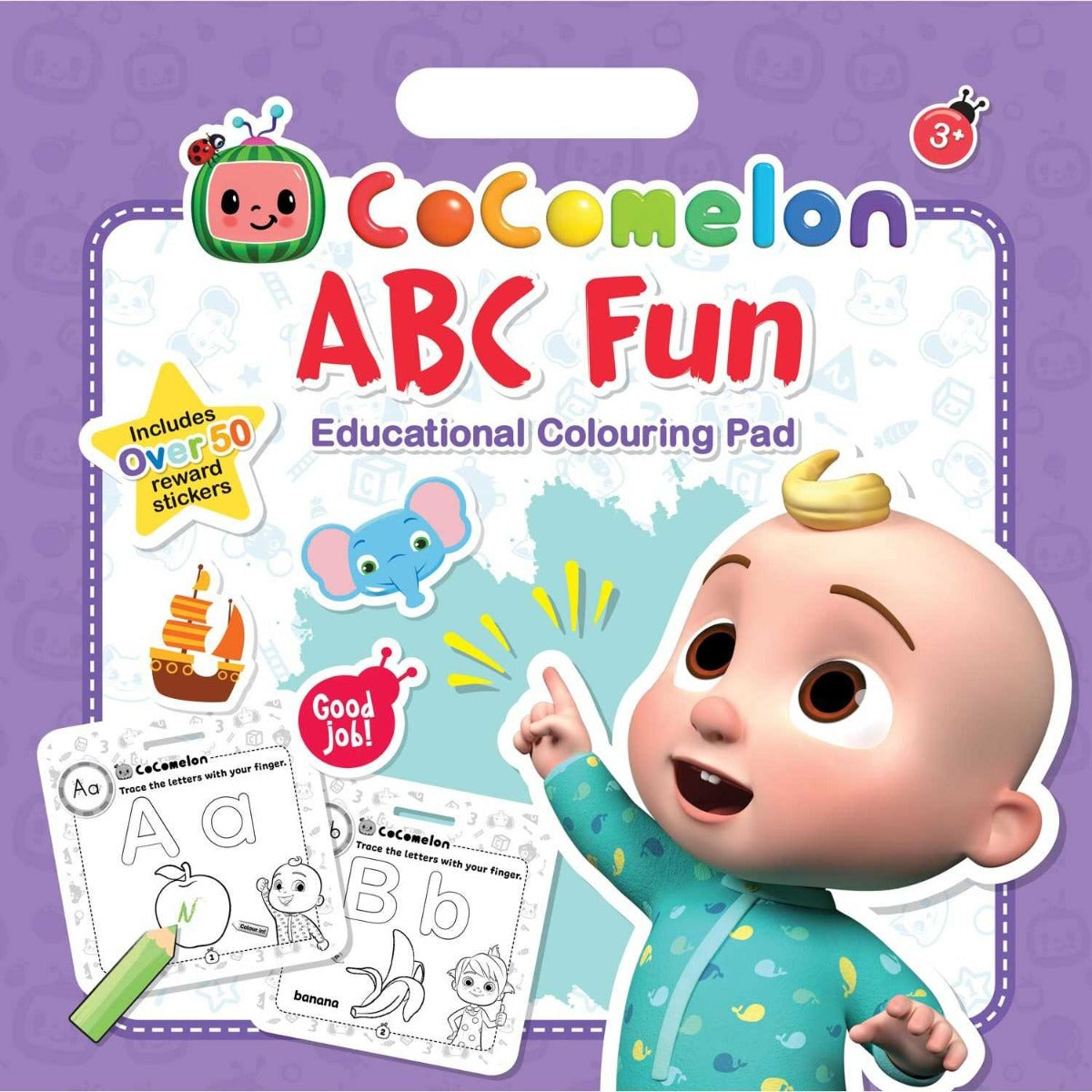Buy Alligator Cocomelon ABC Colouring Pad | Yallatoys.com