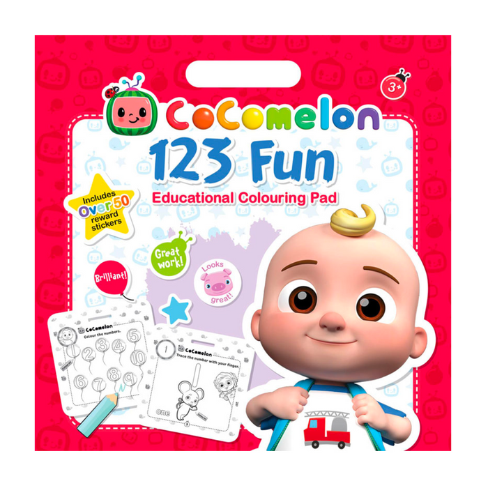 Buy Alligator Cocomelon Colouring Pad 123 | Yallatoys.com