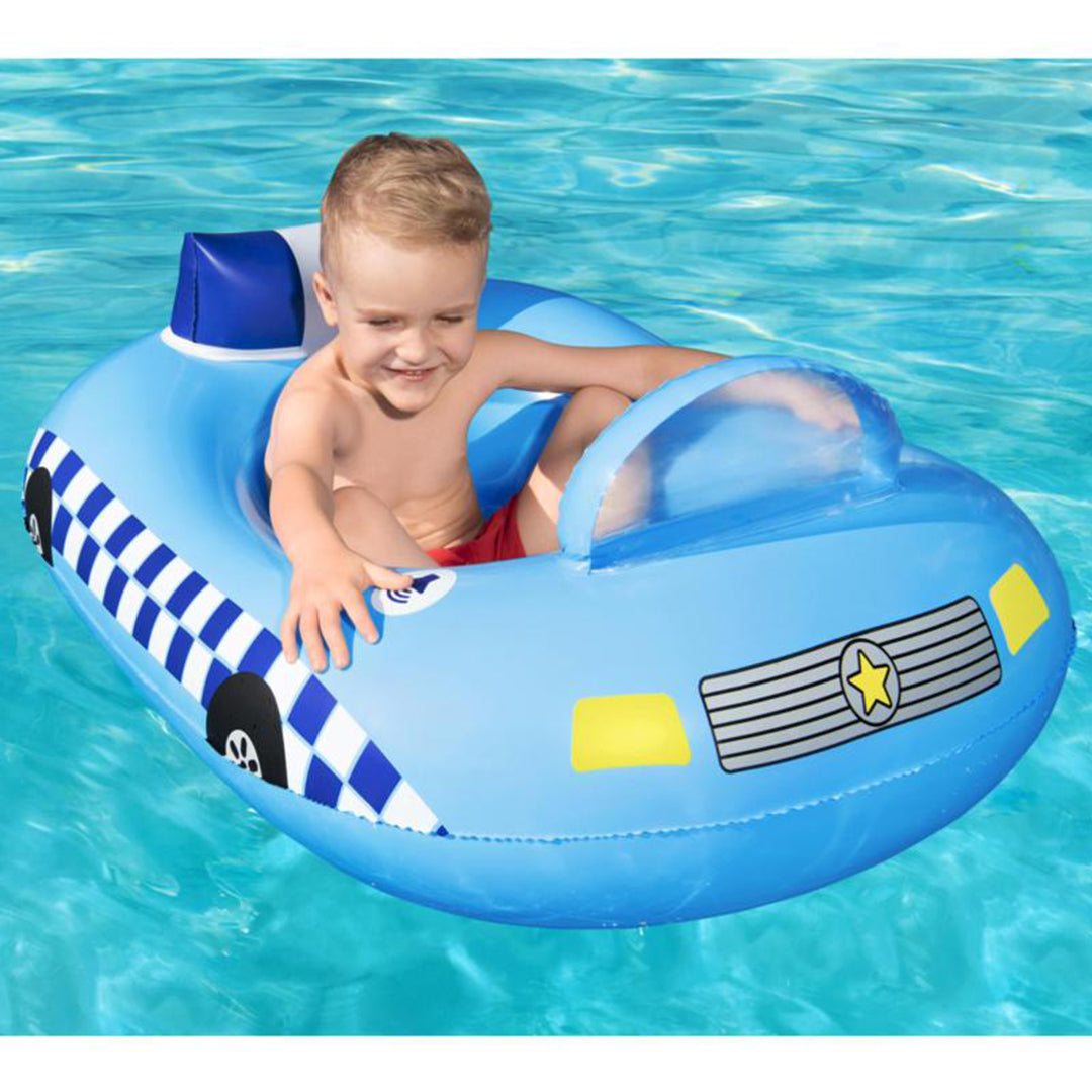 Buy Bestway H2OGO Funspeakers Police Car Baby Boat Pool | Yallatoys.com