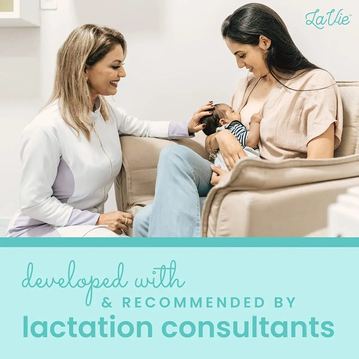 Lavie Lactation Massager Teal Lavie Yallatoys