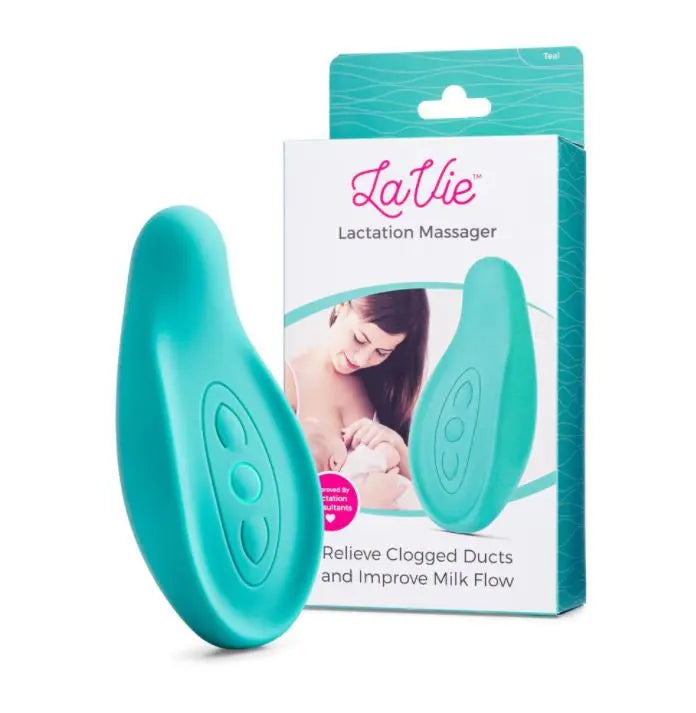 Lavie Lactation Massager Teal Lavie Yallatoys