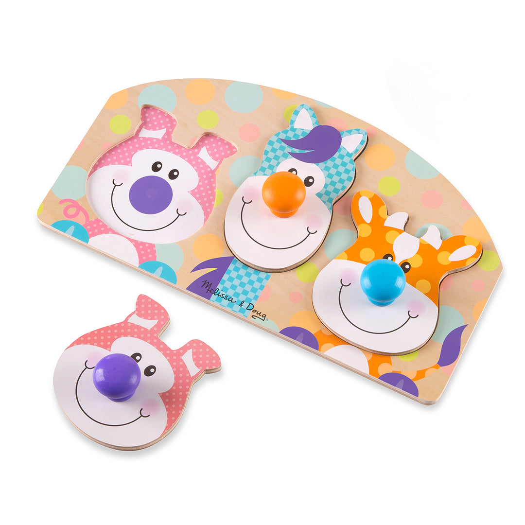 Buy Melissa & Doug Farm Jumbo Knob | Yallatoys.com