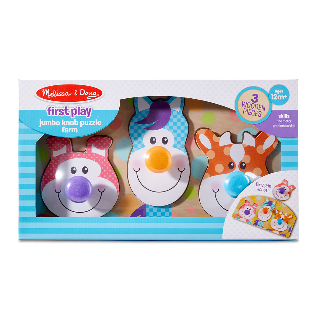Buy Melissa & Doug Farm Jumbo Knob | Yallatoys.com
