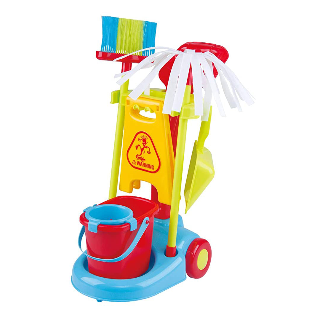 Buy Playgo My Cleaning Trolley with Vacuum Cleaner Toy Home Products for Kids | Yallatoys.com