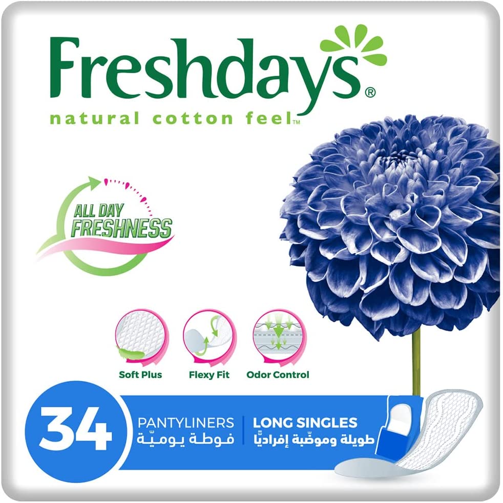Freshdays Long Single 34Pads Freshdays Yallatoys