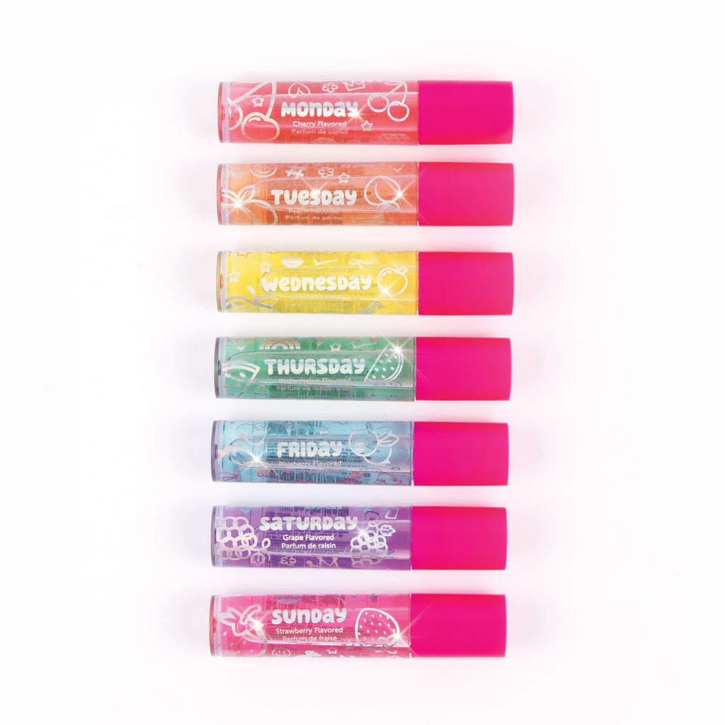 Buy 3C4G Days of the Week Rollerball Lip Gloss Set | Yallatoys.com