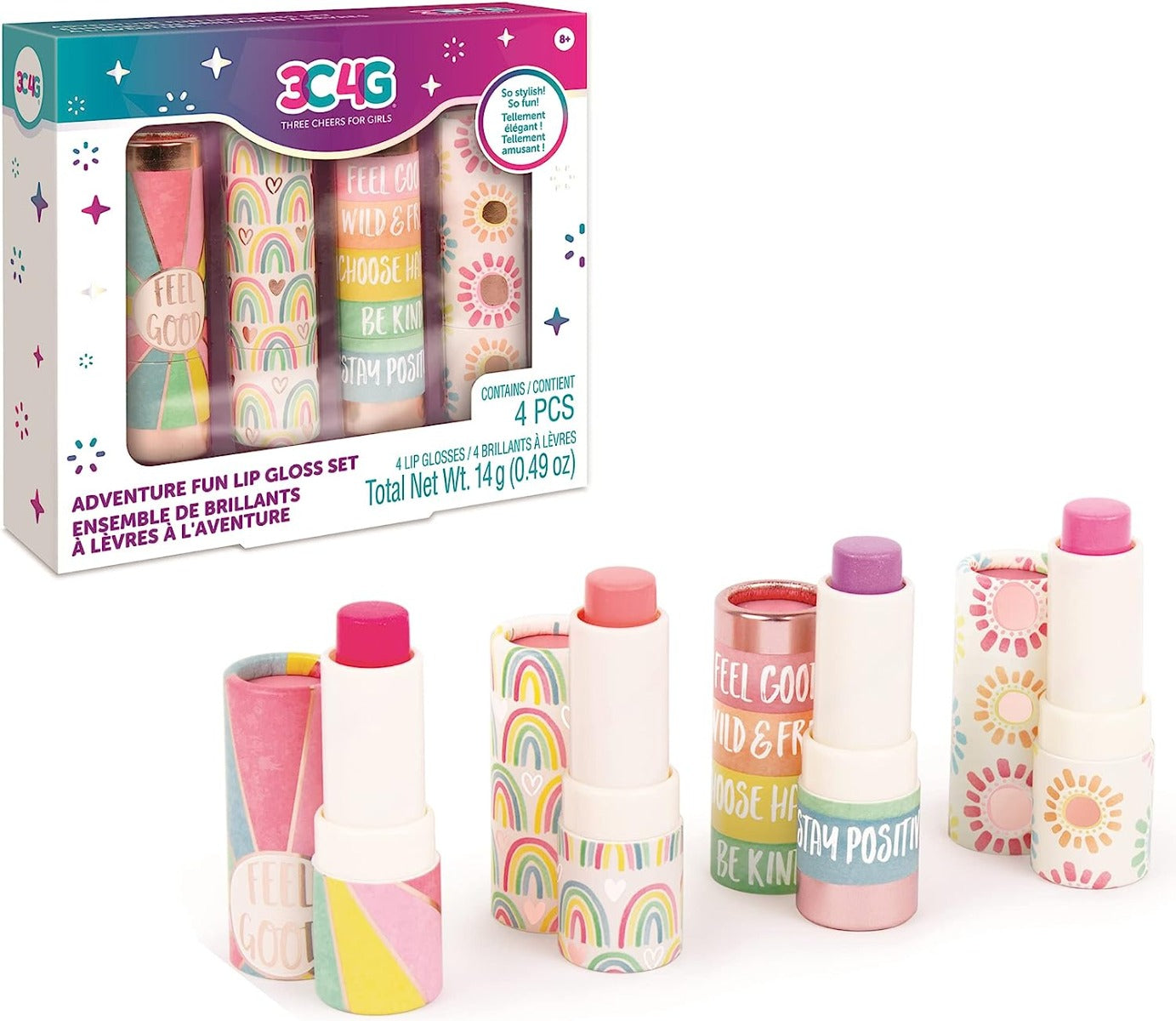 Buy 3C4G Adventure Fun Lip Gloss Set | Yallatoys.com