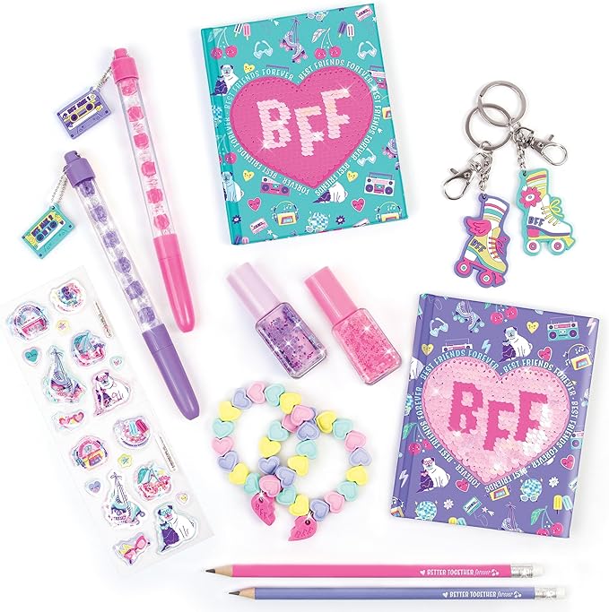 Buy 3C4G Besties Forever Stationery Set 13pc Matching BFF Set | Yallatoys.com