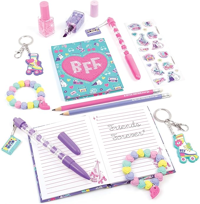 Buy 3C4G Besties Forever Stationery Set 13pc Matching BFF Set | Yallatoys.com