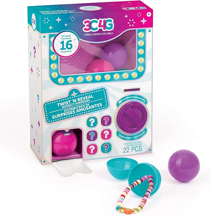 Buy 3C4G Twist N Reveal Novelty Surprises Dispenses 16 Treasure | Yallatoys.com