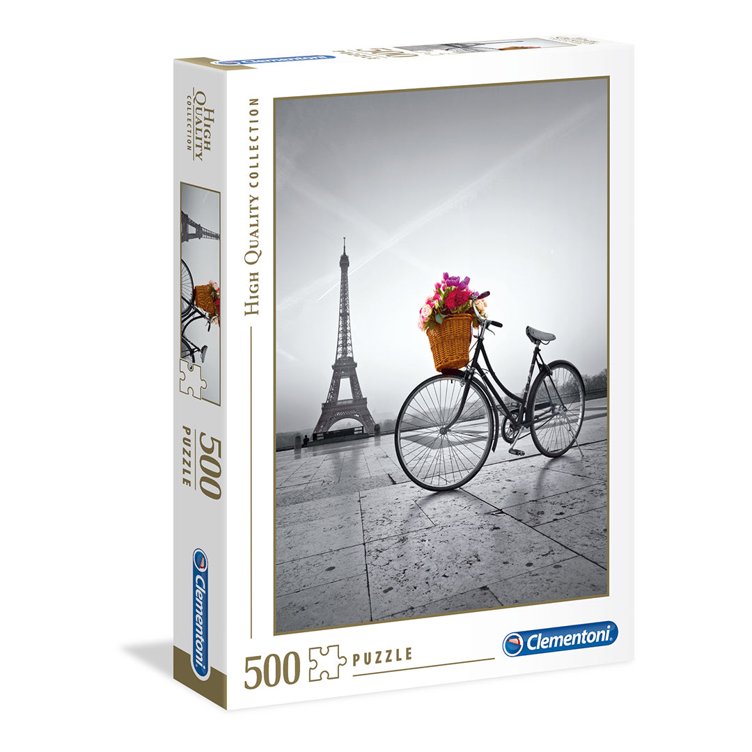 Buy Clementoni Romantic Walk in Paris Puzzle 500 pieces | Yallatoys.com