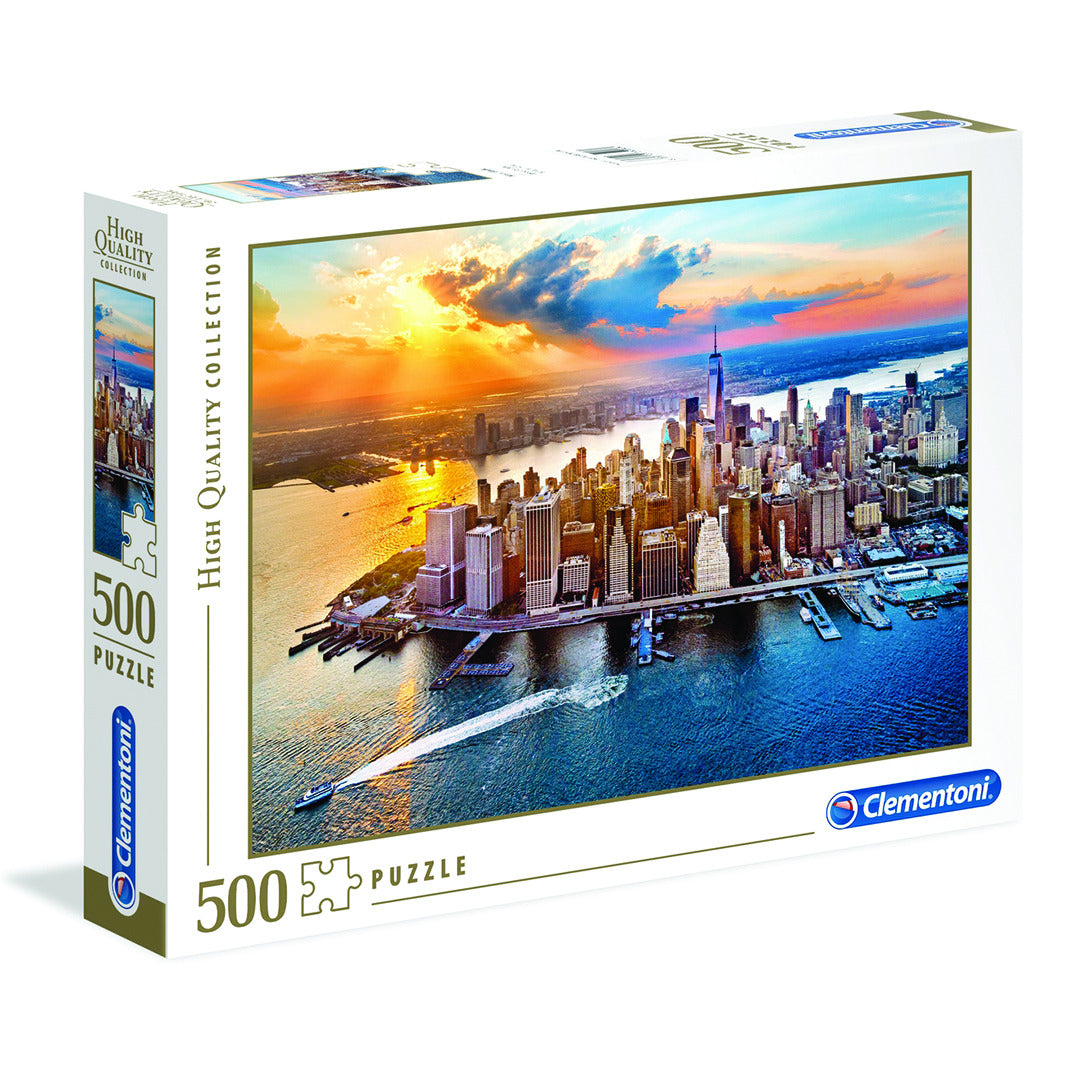 Buy Clementoni New York Collection 500 pieces Puzzle Multicolor | Yallatoys.com